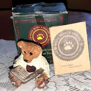 Boyds Bears Wilson With Love Sonnets Figurine